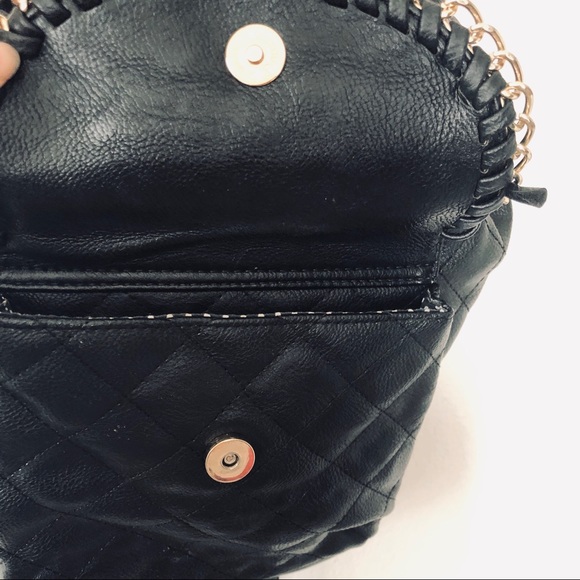 Faux Leather Chain Backpack - Picture 6 of 8
